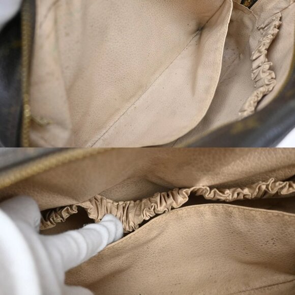 LOUIS VUITTON Trousse Toilette 28 Clutch Hand Bag Monogram Brown M47522 04KA711 - Picture 13 of 15